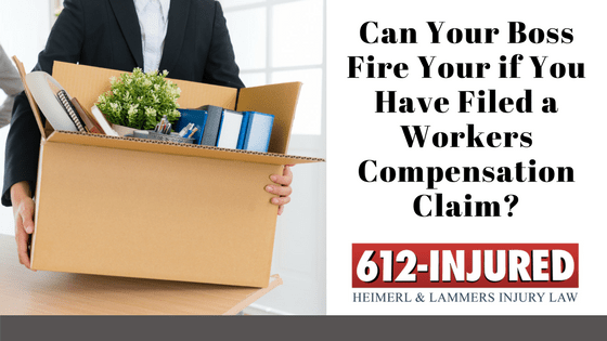 Can I be fired for workers compensation?