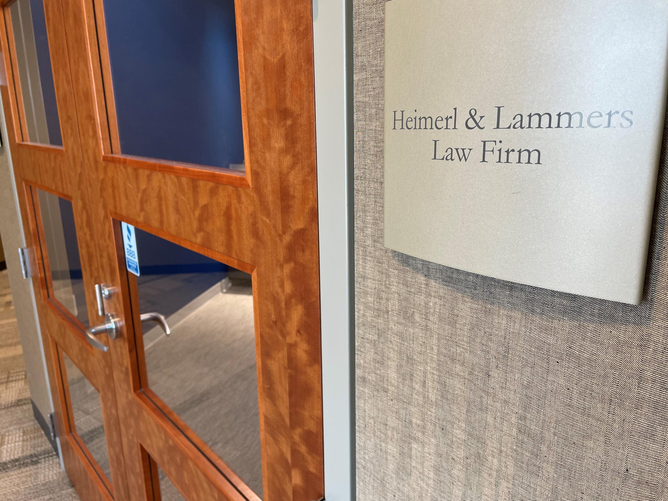 Doors to 612-INJURED and catastrophic injury lawyers