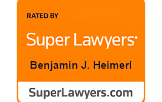 Ben Heimerl super lawyers award badge