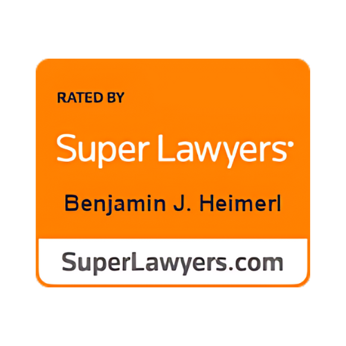 Ben Heimerl super lawyers award badge