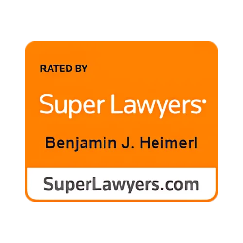 Ben Heimerl super lawyers award badge