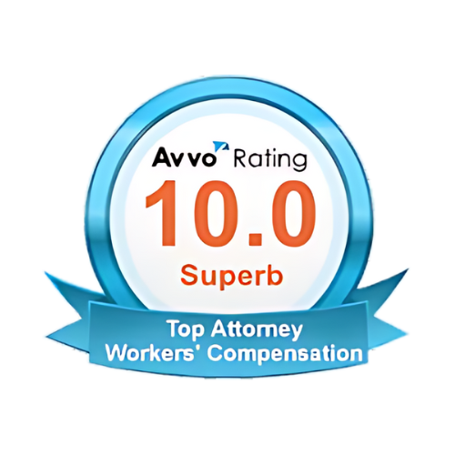 Avvo Workers' Compensation award badge