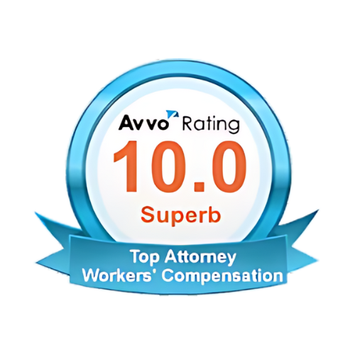 Avvo Workers' Compensation award badge