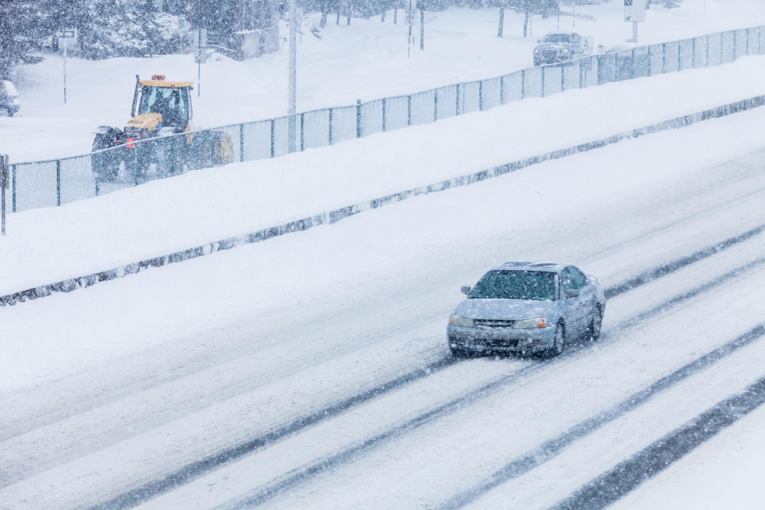 Blizzard On The Road