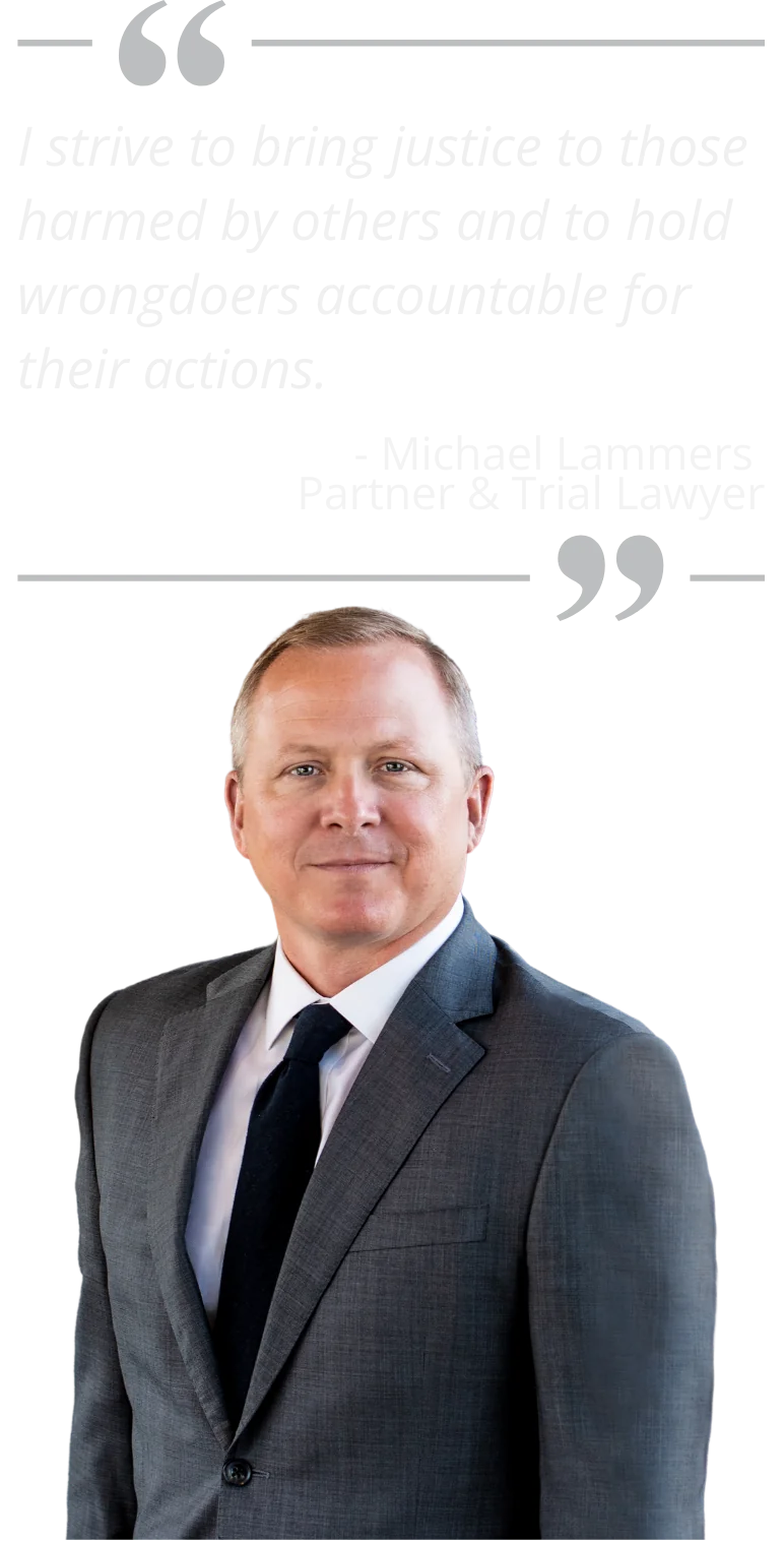 Michael Lammers - Truck Accident Injury Trial Lawyer MN